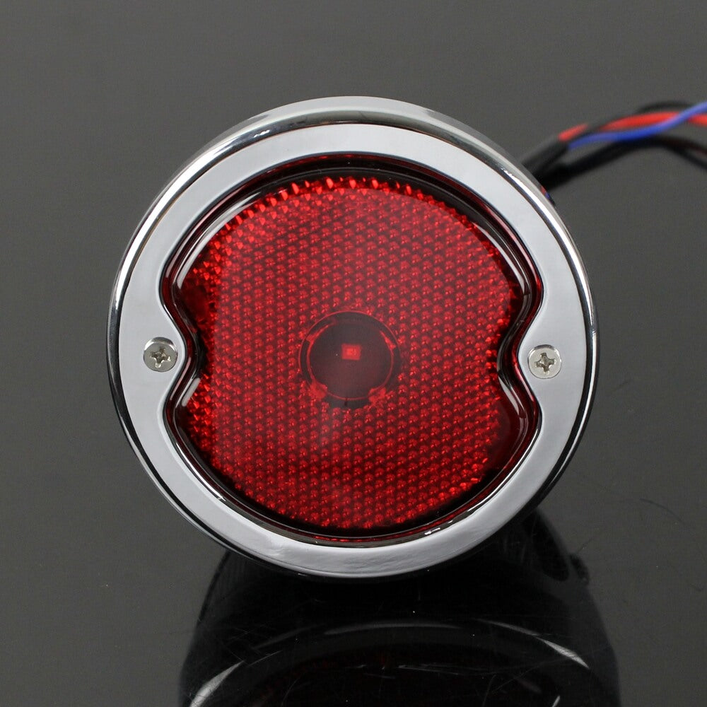 Eagle Tail Light For Harley Chopper – Custom Red Motorcycle Taillight (Universal, Rear)