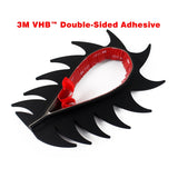 Dirt bike Scooter Motorcross Skate Boarding Snowmobile ATV UTV Motorbike Rubber Helmet Mohawks spikes Sawblade - pazoma