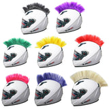 Motorcycle Multi-color Helmet Hawks Hair Mohawk Outdoor Riding Helmet Decoration Ski Snowboard Attached Feathers Paintball Helmets