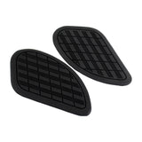 Motorcycle 3M Rubber Gas Tank Knee Pads Universal Cafe racer Triumph HARLEY HONDA SUZUKI YAMAHA BUELL - pazoma