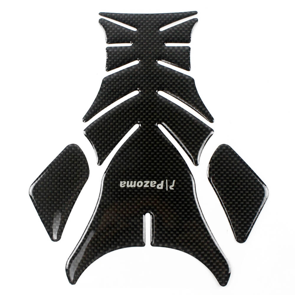Motorcycle Gas Tank Protector Pad Oil Tank Stickers Carbon Fiber Motorbike Decal For Honda - pazoma