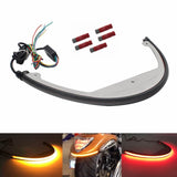 Suzuki Boulevard M109R M1800R Rear LED Turn Signals / Brake Light / Taillight Sequential Switchback Flowing Light Bar Fender Eliminator Kit '06-Up