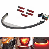 Suzuki Boulevard M109R Amber LED Rear Turn Signal Tail Tidy Fender Eliminator Kit Brake Light Taillight '06-Up