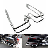 Rear Saddlebag Guard Rails For Harley Touring FLHTCU FLHTCUL FLHTK FLHTKSE FLHTKL FLHR FLHRSE FLHP FLHRXS 2014-2022 - pazoma