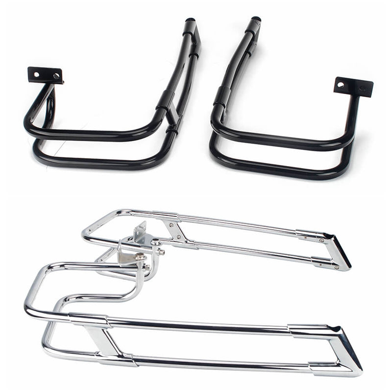 Rear Saddlebag Guard Rails For Harley Touring FLHTCU FLHTCUL FLHTK FLHTKSE FLHTKL FLHR FLHRSE FLHP FLHRXS 2014-2022 - pazoma