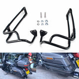 Hard Rear Saddlebag Guard Twin Style Rails For Harley Touring Road King Electra Street Glide Ultra Limited Special ST FLHR FLHX FLTRX '14-UP