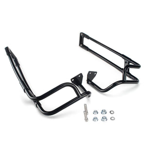 Rear Saddlebag Guard Rails Bolt On Style For 2014-2022 Harley Touring Road King Police Electra Glide Ultra Classic Limited CVO/SE Low - pazoma