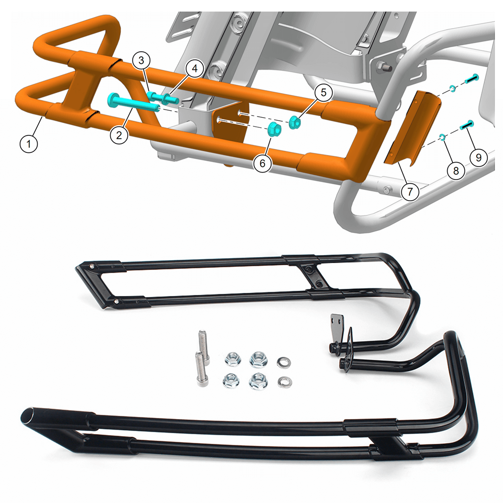 Verrouillage Sacoche Selle Pour Harley Touring 2009-2013 - Compatible Road King, Street Glide, Electra Glide - 13