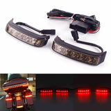 LED Saddlebag Housing Tail Run Brake Turn Light Lamp For Harley Touring Street Road Glide CVO Electra Glide Ultra Classic Limited 14-21 - pazoma