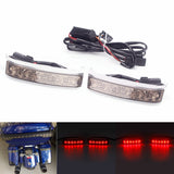 LED Saddlebag Run Brake Turn Lamp For Harley Touring 14-21 FLHTCU FLHTCUL FLHTK FLHTKL FLTRU FLTRK 16-21 FLHTKSE FLTRUSE - pazoma