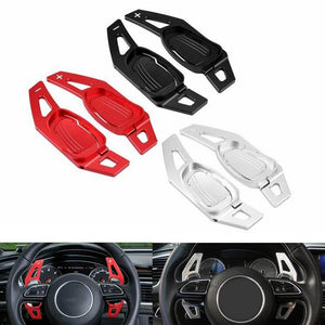 Aluminum CNC Car Gear Shifter Steering Wheel Shift Paddle DSG Extension For Audi A5 S3 S5 S6 SQ5 RS3 RS6 RS7 - pazoma