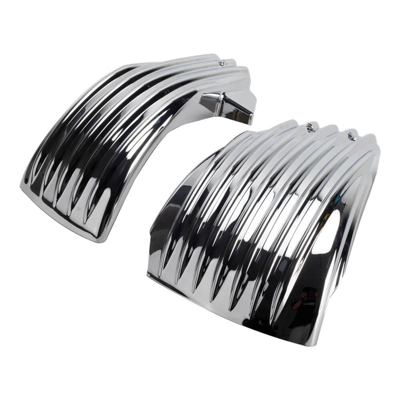 Striped Style Battery Side Fairing Covers for Harley Softail M8 Street Bob Deluxe Heritage Classic Slim Standard Low Rider S ST 114 117 18-25 - pazoma