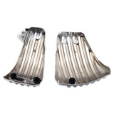 Striped Style Battery Side Fairing Covers for Harley Softail M8 107 114 117 FLDE FLHCS FXLR FXLRS FXLRST FLSL FXBB FXBBS 2018-2022 - pazoma
