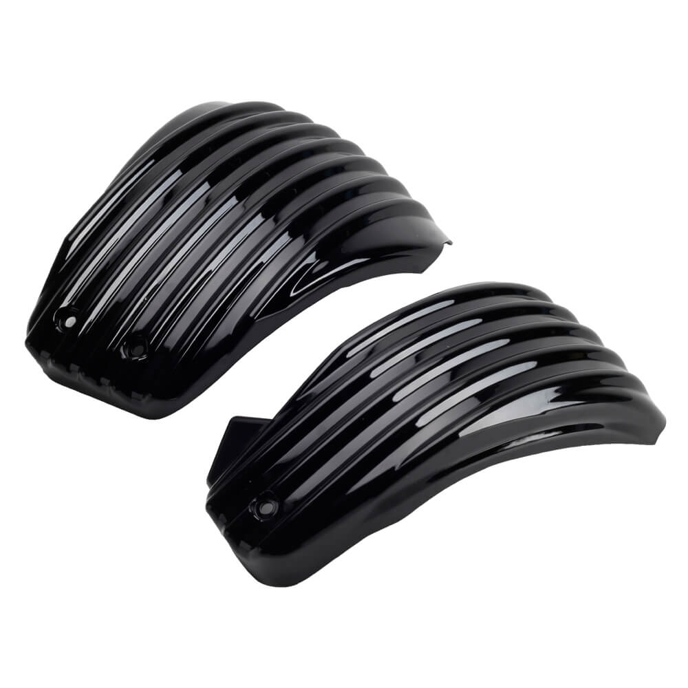 Striped Style Battery Side Fairing Covers for Harley Softail M8 Street Bob Deluxe Heritage Classic Slim Standard Low Rider S ST 114 117 18-22 - pazoma