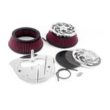 Suzuki Boulevard M109R BOSS Air Cleaner Intake Filter XXX Dual Big Sucker Savage Airstrike Kit VZR VLR 1800 C1800R C1800RT Intruder 2006-2019 - pazoma