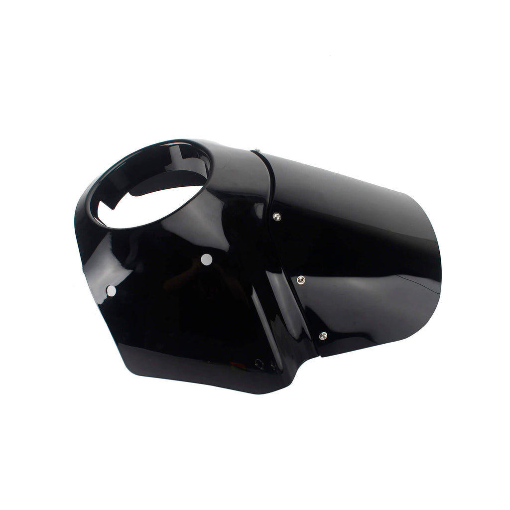 Harley Dyna Wide Glide FXDWG Front Healight Fairing Windscreen 11 inch Windshields and Mounting Hardware - pazoma