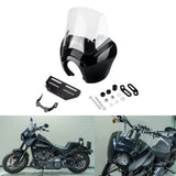 2020-2024 Harley Softail Low Rider S 114 117 FXLRS T-Sport Fairing Outer w/15" 12" 9" Windshield Headlight Relocation Bracket - pazoma