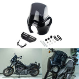 2020-2024 Harley Softail Low Rider S 114 117 FXLRS T-Sport Fairing Outer w/15" 12" 9" Windshield Headlight Relocation Bracket - pazoma