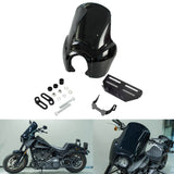 2020-2024 Harley Softail Low Rider S 114 117 FXLRS T-Sport Fairing Outer w/15" 12" 9" Windshield Headlight Relocation Bracket - pazoma