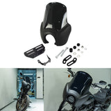 2020-2024 Harley Softail Low Rider S 114 117 FXLRS T-Sport Fairing Outer w/15" 12" 9" Windshield Headlight Relocation Bracket - pazoma