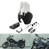 2020-2024 Harley Softail Low Rider S 114 117 FXLRS T-Sport Fairing Outer w/15" 12" 9" Windshield Headlight Relocation Bracket - pazoma