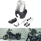 2020-2024 Harley Softail Low Rider S 114 117 FXLRS T-Sport Fairing Outer w/15" 12" 9" Windshield Headlight Relocation Bracket - pazoma