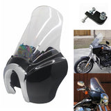 Harley Dyna Super Glide T Sport FXDXT Club Style Front Fairing w/ 15'' Windshield Chrome Trim Bezel Headlight Mounting Bracket - pazoma