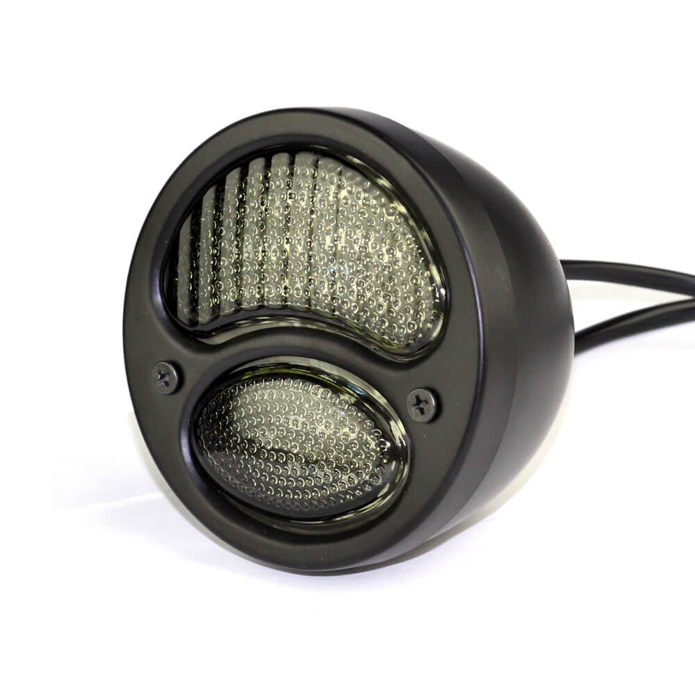 Motorcycle LED Taillight For Harley Chopper Bobber Cafe Racer Duolamp Vintage Rear Stop Tail Lamp Brake Running Light - pazoma