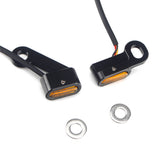 Harley Sportster 883 XL1200 Brake Clutch Lever Turn Signal Indicators Light E Mark Mini LED Signal Lamp Light - pazoma