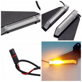 Motorcycle LED Front Turn Signal For BMW S1000RR S1000 RR 2019 2020 2021 2022 M1000RR Stealth Wing Indicator - pazoma