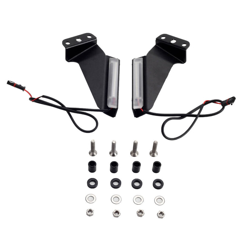 Motorcycle LED Front Turn Signal For BMW S1000RR S1000 RR 2019 2020 2021 2022 M1000RR Stealth Wing Indicator - pazoma