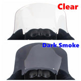 T-Sport Front Fairing Outer Club Style 12'' Windshield Kit Headlight Fairing Cover For Harley Dyna Super Glide FXDXT FXR - pazoma
