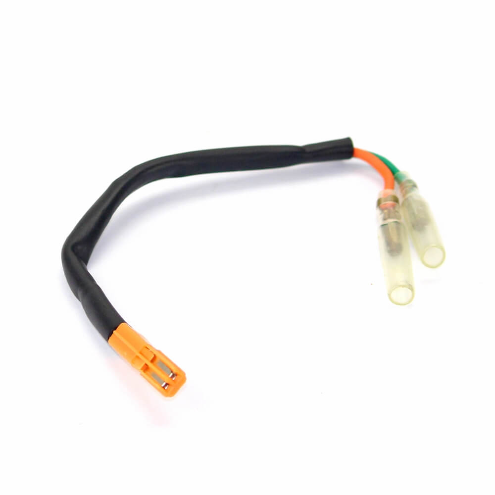Turn Signal Connector Wire Harness Fits Honda CBR650 CBR600RR CBR 1000RR CB400 CB1300 VT750 VTX 1300 1800 NC CTX 700 OEM 2-Wire - pazoma