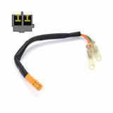 Turn Signal Connector Wire Harness Fits Honda CBR650 CBR600RR CBR 1000RR CB400 CB1300 VT750 VTX 1300 1800 NC CTX 700 OEM 2-Wire - pazoma