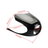 UNI Half Fairing style Windshield Headlight Fairing Cowl Smoke Screen Mask for Ducati Moto Guzzi BMW Cafe Racer Bobber Scrambler Retro Cruiser - pazoma