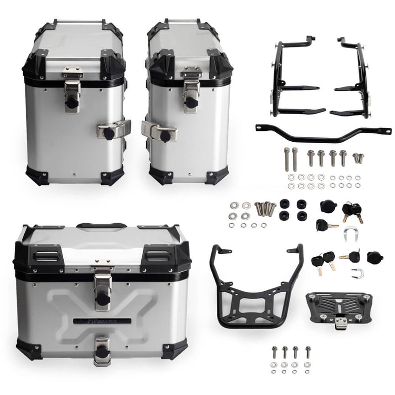 US Stock Harley Pan America 1250 ST Special RA1250S Aluminum Side Top Cases Rear Luggage Tail Box W/Mount Plate System Bracket - pazoma