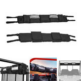 QuadGear Black UTV Large Roll Cage Organizer Rack Pouch Bag Pocket For Most Full Size UTVs - pazoma