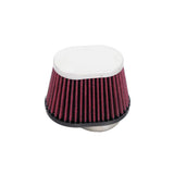 Universal Clamp-On Air Cleaner Filter Chrome Performance Oval Pod Filters 48mm 52mm For Honda Yamaha Kawasaki Suzuki Cafe Racer CB CG GS - pazoma
