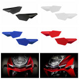 Universal Broken Wind Wing Fairing Cover GP Style Aero Dynamic Wing Kit Fixed Winglet Yamaha YZF R1 R6 R3 R25 BMW S1000RR Superbike Scooter - pazoma