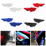 MotoGP Style Universal Aero Dynamic Broken Wind Wing Kit Fixed Winglet Fairing Cover For Ducati SUZUKI GSXR Honda CBR Superbike Scooter - pazoma