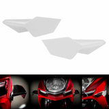 Universal Broken Wind Wing Fairing Cover GP Style Aero Dynamic Wing Kit Fixed Winglet Yamaha YZF R1 R6 R3 R25 BMW S1000RR Superbike Scooter - pazoma