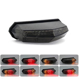Universal Integrated Motorcycle 25 LED Taillight With Turn Signal Function Brake Stop Light For Dirt Bike Buggy Chopper Cruiser ATV - pazoma