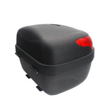 28L Motorcycle Tail box Helmet Top Case Luggage Storage Trunk Carrier Mount Rack Scooter Universal - pazoma