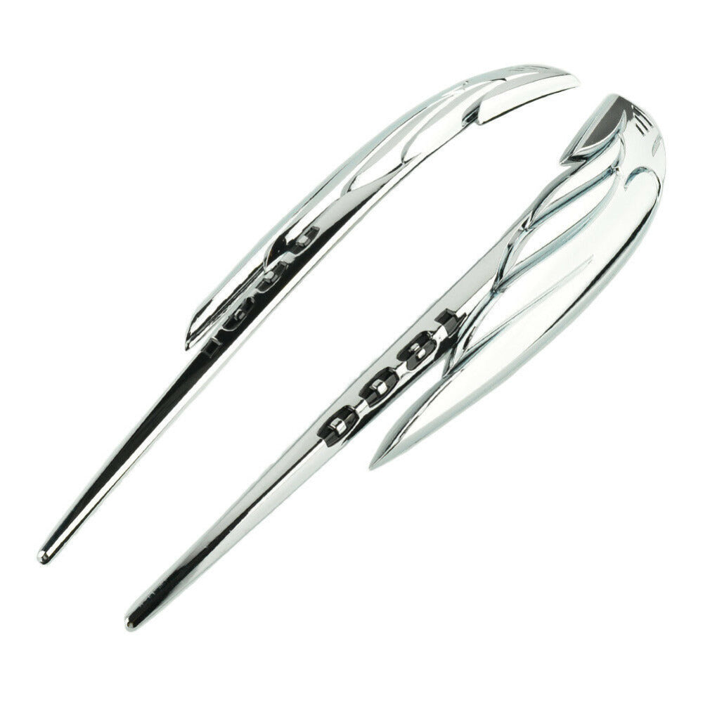 Honda VTX1800 Chrome ABS Gas Tank fairing Sticker 3D Emblem Badge Decal VTX 1800 VTX1800C VTX1800F VTX1800N VTX1800R VTX1800S VTX1800T GL1800 - pazoma