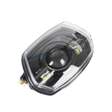 Scooter Motorcycle Front LED Headlight Lamp with High Low Beam for Vespa Sprint 150 GL Super GTR - pazoma