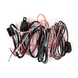 12V 40A Motorcycle Car Universal Accessories Fog Light Wiring Harness Kit Loom For LED Work Driving Light Bar With Fuse And Relay Switch - pazoma