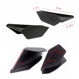 GP Style Winglet Carbon Fiber Kevlar Motor Model Aerodynamic Broken Wind Wing Fairing Protector Cover Honda Yamaha Suzuki KAWASAKI Ducati BMW - pazoma