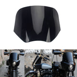 11" Headlight Fairing Windscreen Windshield For Memphis Shades Road Warrior Fairing Harley Dyna Street Bob Super Glide Low Rider 06-24 - pazoma