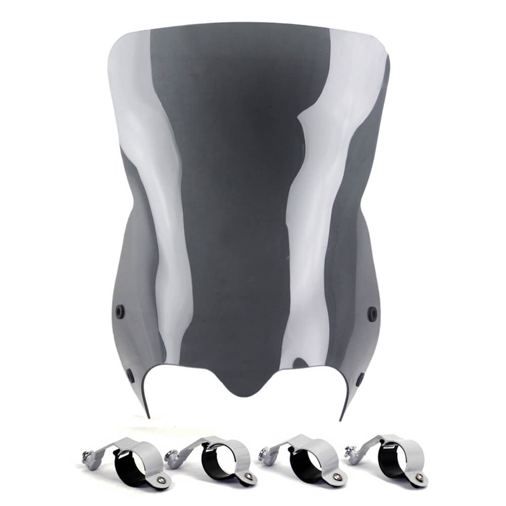 Suzuki 2006-2019 Boulevard M109R M109RB Boss Limited M109RZ VZR1800 VZR1800BZ VZR1800Z M1800R VStream Sport 10in Tall Touring Windscreen Windshield - pazoma