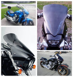 Motorcycle VStream Sport 10in Windshield Windscreen For Suzuki 2006-2019 Boulevard M109R M109RB Boss Limited M109RZ VZR1800 VZR1800BZ VZR1800Z M1800R - pazoma